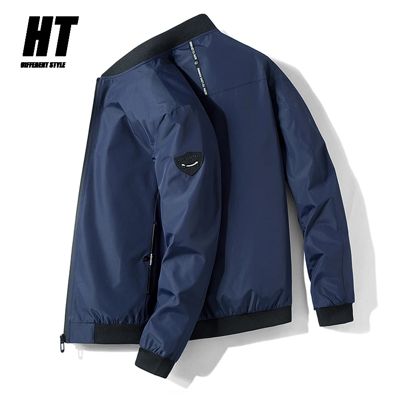 Mens Bomber Jackets Autumn Spring Fashion Men Casual Army Military Slim Fit Coats Streetwear Pilot Jacket Hip Hop Clothing Male | Мужская