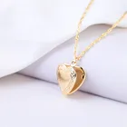 Женский складной чехол для камеры изысканный персиковый сердце волнистое индивидуальное ожерелье популярный маленький подарок для девочки G179