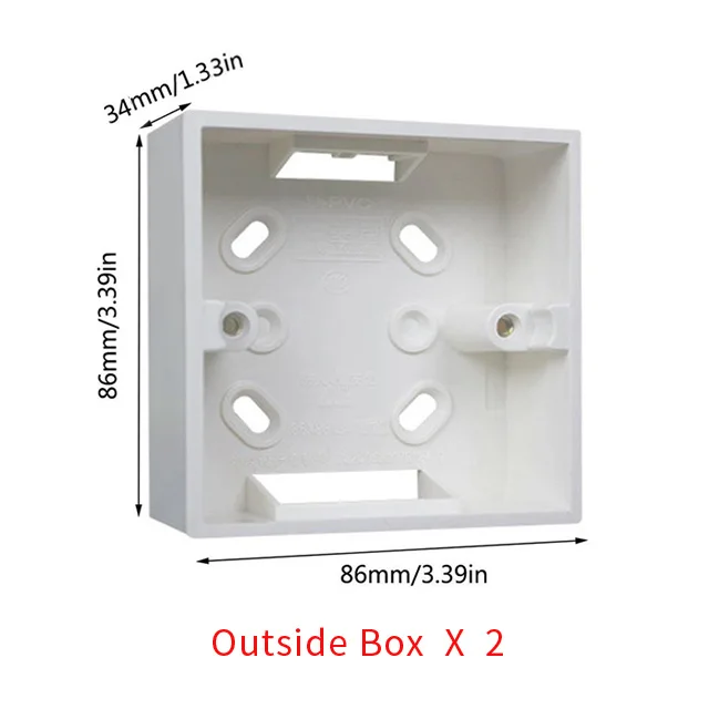 Outside box Xiao mi Aqara умная камера G2 шлюз версия беспроводной настенный выключатель Умный дом настенная розетка mi датчик двери окна датчик человеческого тела - Цвет: Outside box