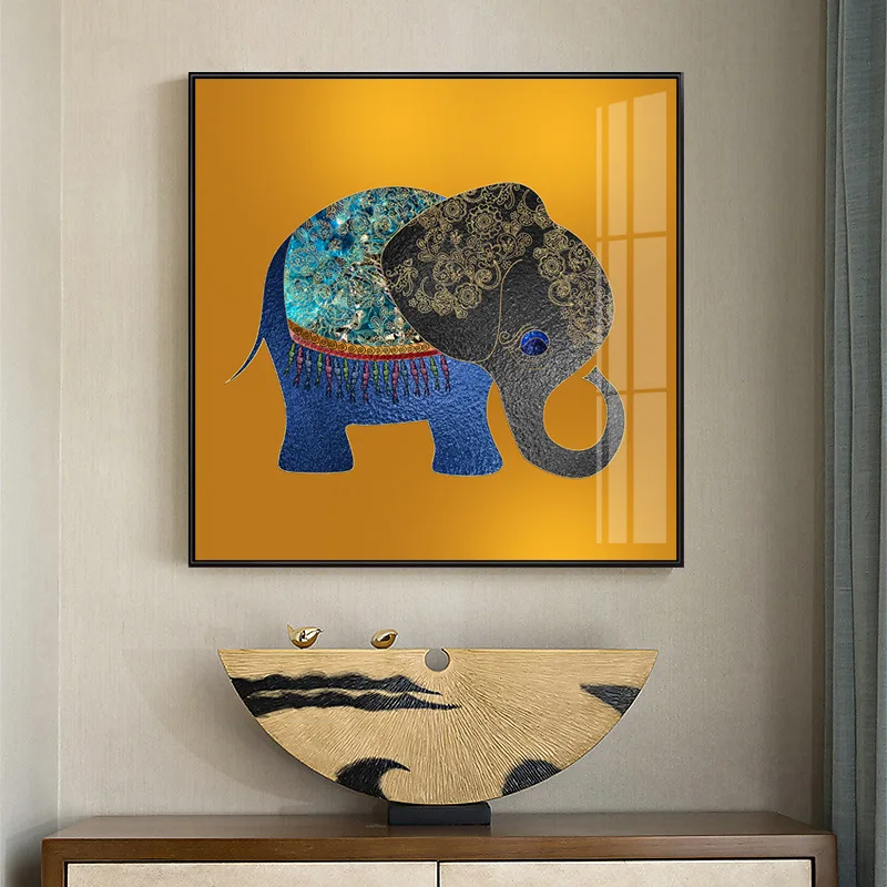 Плакаты на удачу из Юго-Восточной Азии в стиле ретро живопись холсте с принтом