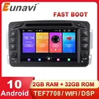 Eunavi 7-дюймовый автомобильный DVD GPS для Mercedes Benz CLK W209 W203 W463 Wifi DSP RDS Bluetooth Радио стерео аудио медиаплеер