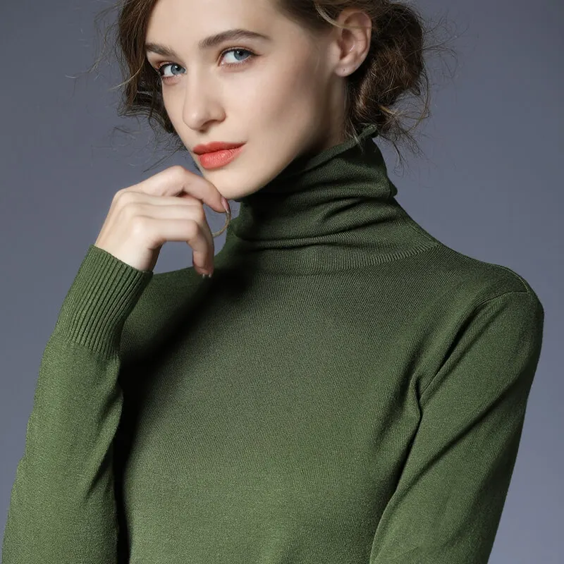 JORSEA/Новое поступление 2019 женские свитера модный эластичный тонкий свитер с