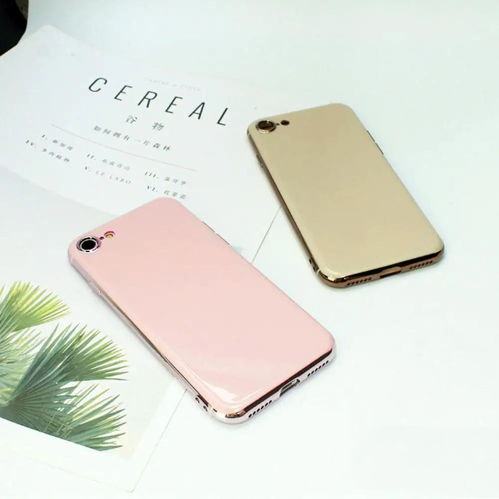 Однотонный простой чехол для телефона iPhone 11 pro XS MAX XR X 8 7 6 6s Plus Мягкий ТПУ