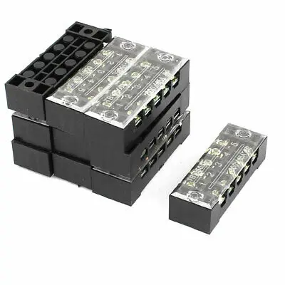 

10 шт. 600 в 15 А 5P винтовой Электрический барьер Клеммная колодка провод Соединительная полоса