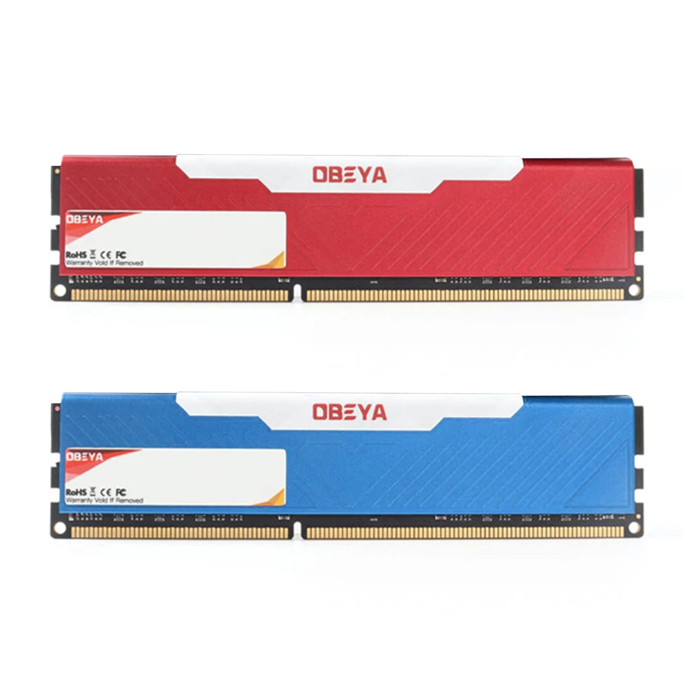 

OBEYA DDR4 8GB Memory RAM Dual Channel 2666MHz Memoria Module with Heat Sink for Intel AMD