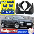 Брызговики для Audi A4, B8 2012-2015, передние и задние брызговики, 2013, 2014