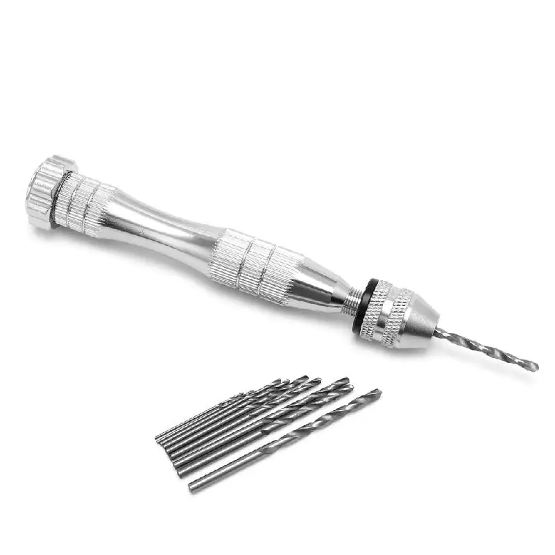

Precise Hand Drill Non-Slip Handlebar Hand-boring For Gimlet DIY Jewelry Accessories