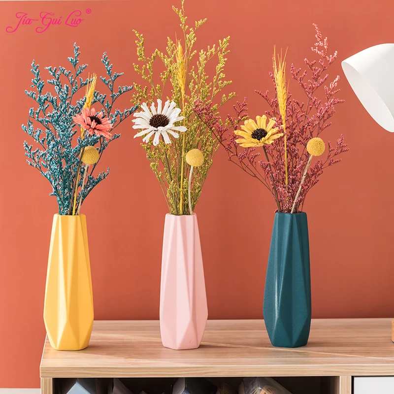 

JIA-GUI LUO Ceramic Vase Nordic Decoration Home Decor Vase Home Decoration Flower Vase Vase Decoration Household C081