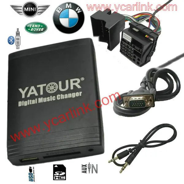 

Car USB Adapter for BMW Mini Cooper Rover fakra 40-Pin Flat E39 X3 X5 Z4 Z8 Range Rover MINI R5x Business Professional CD Charge