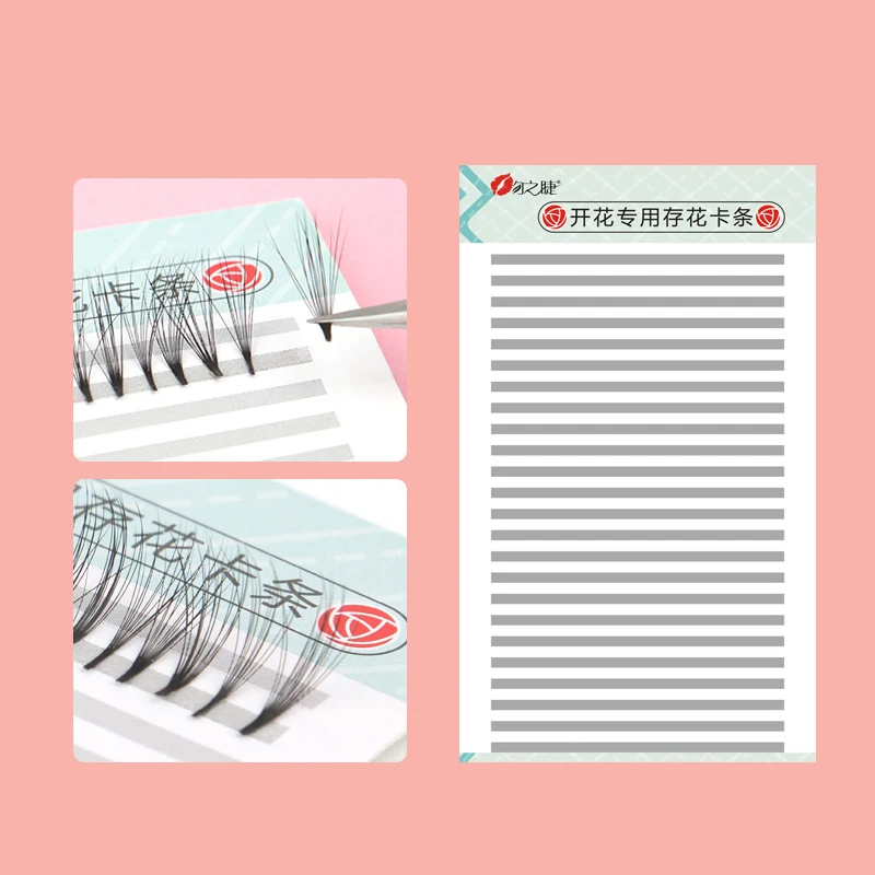 Карточки для наращивания ресниц 10 шт. | Красота и здоровье