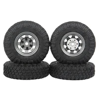 metal wheels rim with rubber tires set for mn86s mn86 mn86ks mn86k mn g500 112 rc crawler car upgrade parts