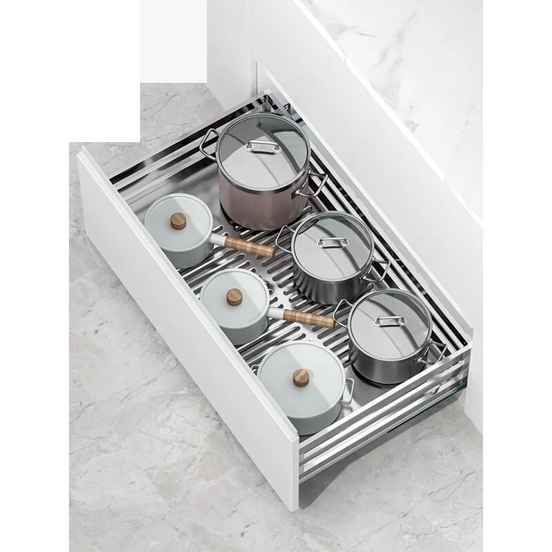 

Armario Despensa Gabinete Dish Drainer Organizador Pantries and Stainless Steel Organizer Cocina Kitchen Cabinet Storage Basket