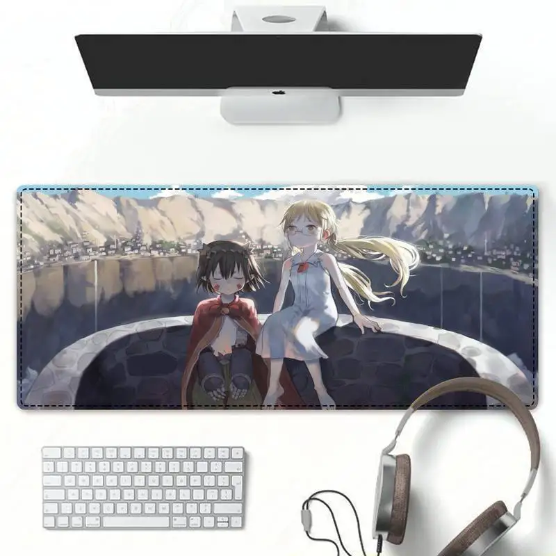 

Sale made in abyss Gaming Mouse Pad Laptop PC Computer Mause Pad Desk Mat For Big Gaming Mouse Mat For Overwatch/CS GO