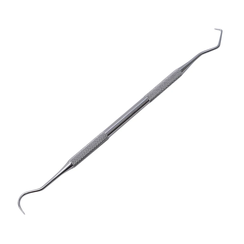 

1PC Double-Ended Design Tooth Scaler Dentistry Instrument Dental Examine Teeth Cleaning Tool Stainless Steel Tooth Care Tool