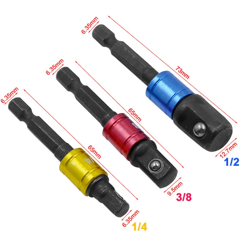 MOYOTEC 1/4 "Шестигранным хвостовиком ключ дюймовый стандарт диска Мощность дрель