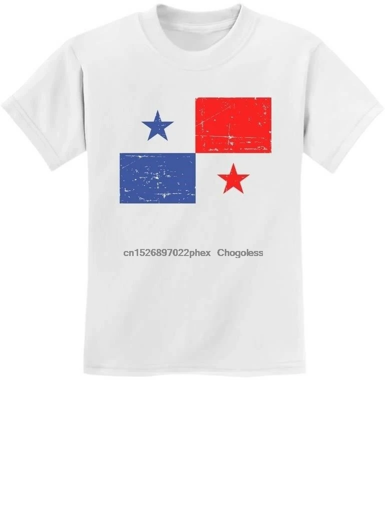 Винтажная Детская футболка с флагом в стиле ретро Панама Pride | Мужская одежда