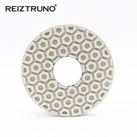 reiztruno 1 piece 45 flexible polishing pads for grinding and polishing stone and concretethickness 4 mmwet or dry use