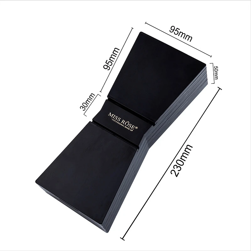 Miss Rose модные 104 цветные тени для век Блеск губ Бронзирующая Пудра Румяна