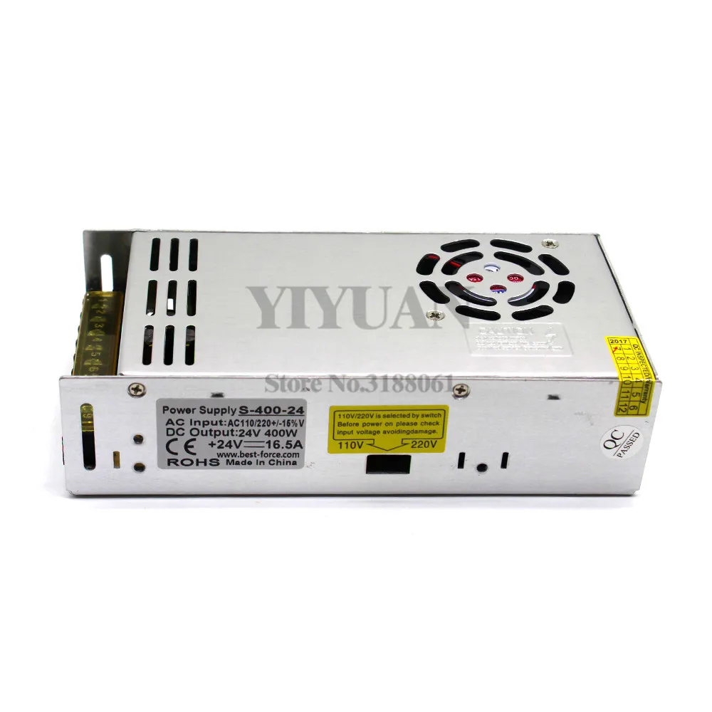 Один источник питания постоянного тока 24 В 400 а 220 Вт трансформатор для