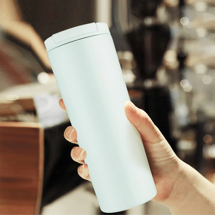 

Vacuum Thermos Mug Coffee Cup 500ML Thermos Cup Stainless Steel Mug Cup With Lid Travel Vacuum Flask Mugs For Coffee