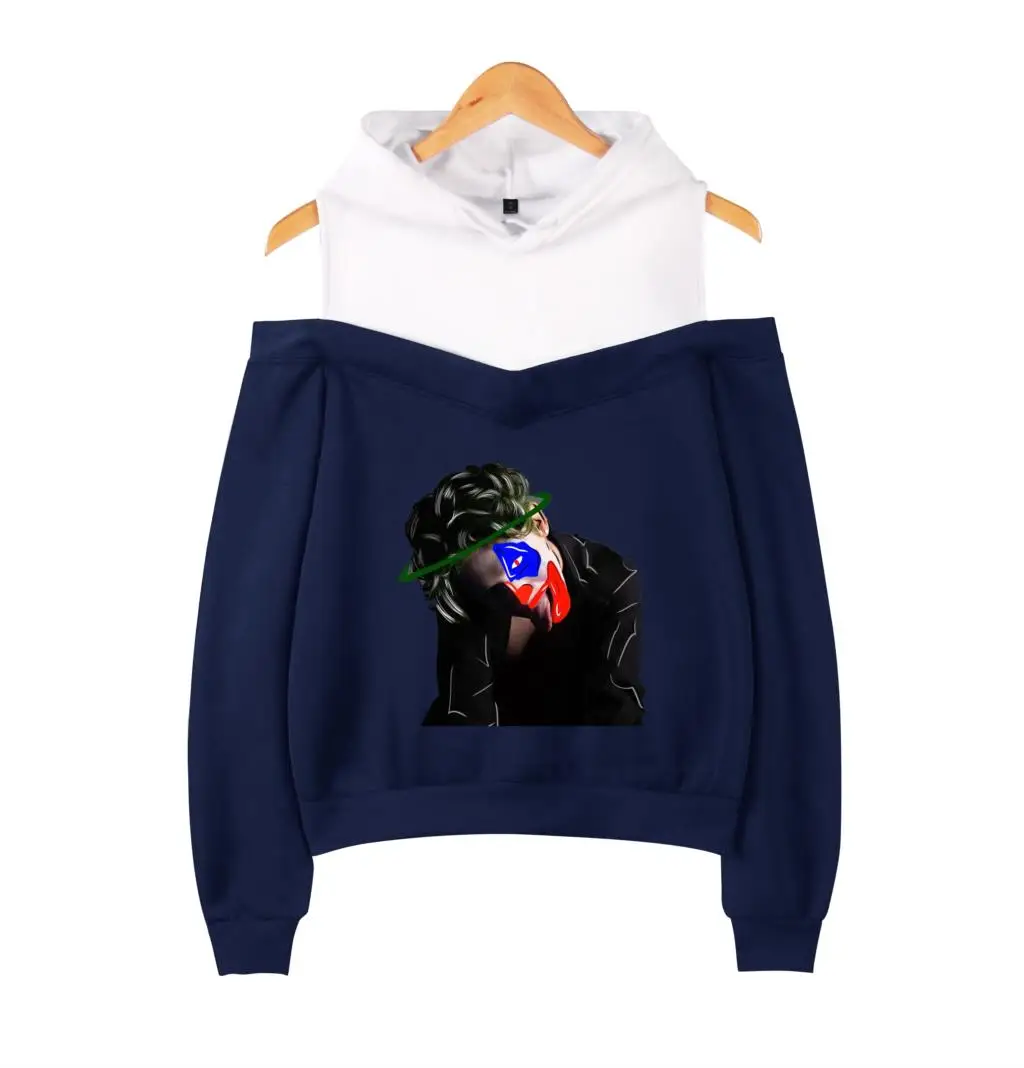 

WAWNI Payton Moormeier Off-shoulder Hoodies Sweatshirt 2020 New arrival Women Cool Casual Pullover Autumn Hoodies Sweatshirt