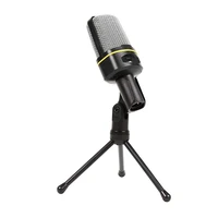 3 5mm jack audio condenser microphone mic studio sound recording wired microfone mic with stand for radio braodcasting singing