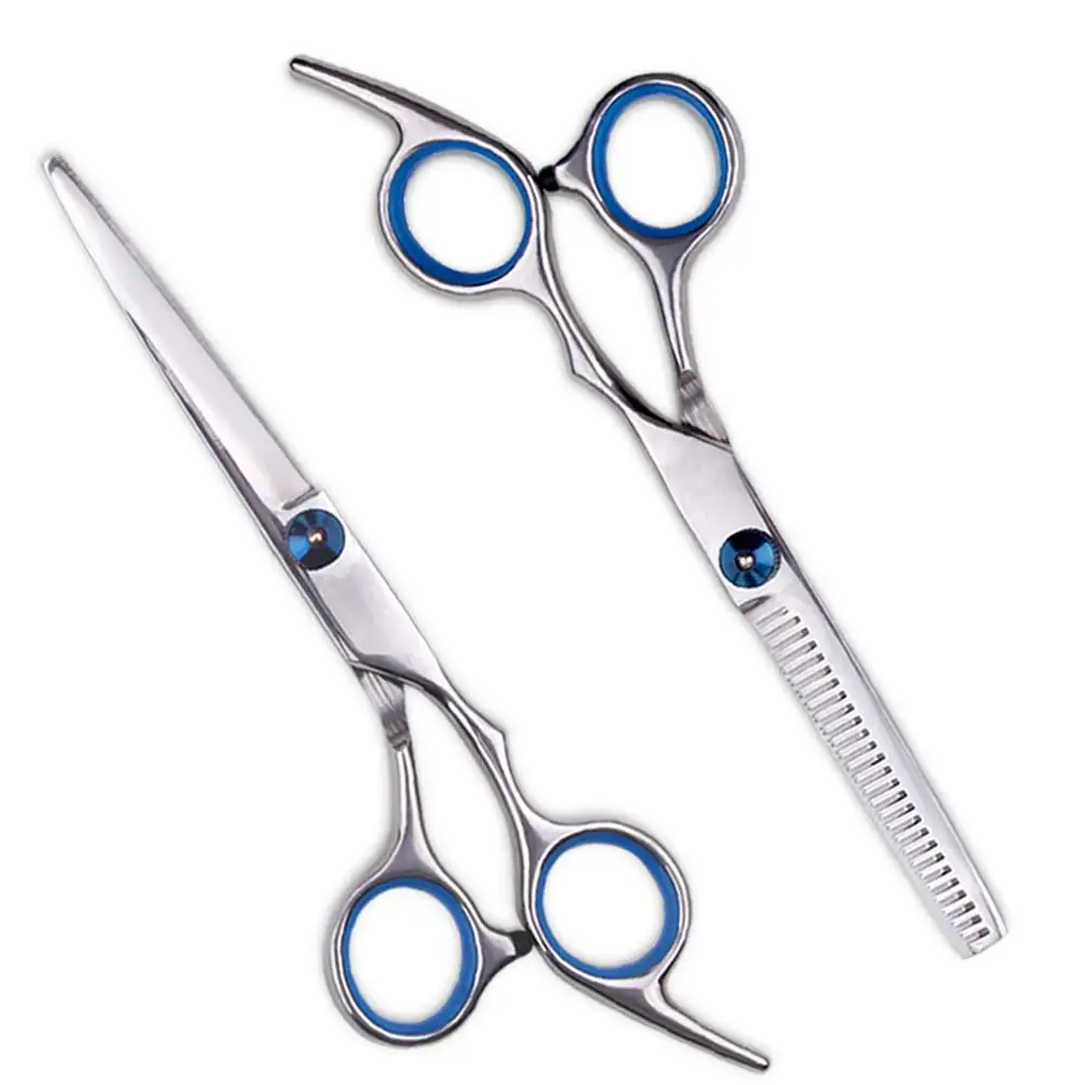 

Professional 6Inch Cutting Thinning Hair Scissors Stainless Steel Salon Hairdressing Scissors Thinning Shears Barber Accessories