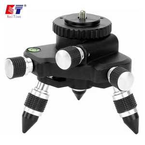 Вращающееся на 360 градусов основание с регулировочным кронштейном для интерфейса 14 или 58 дюйма 3D самовыравнивающийся инструмент для лазерного нивелира с 12 линиями