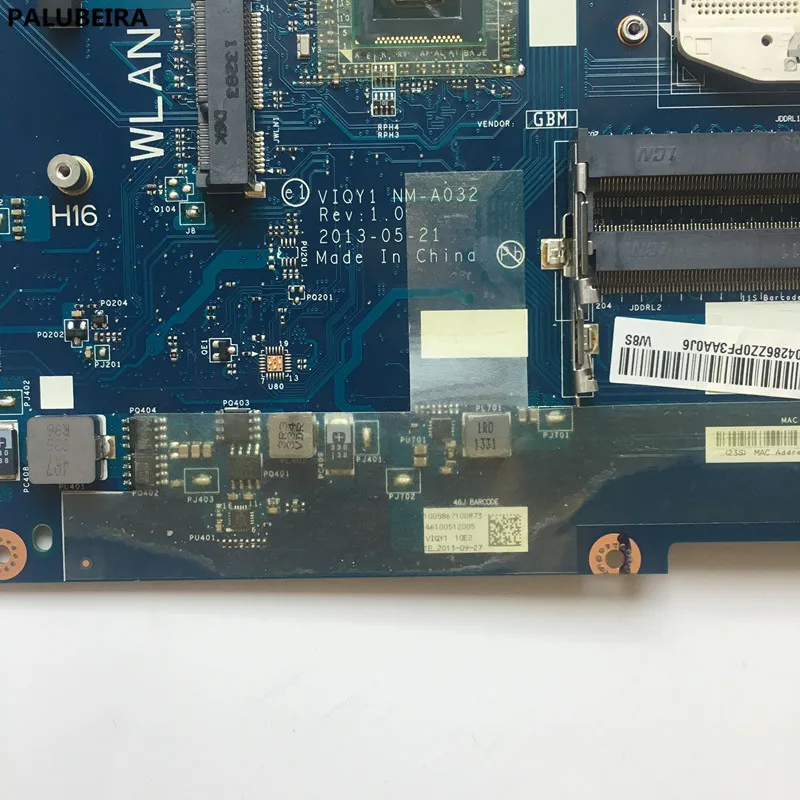 PALUBEIRA VIQY1 NM-A032 для lenovo Ideapad Y510P Материнская плата ноутбука не подходит для экрана 1920*1080 полностью протестирована