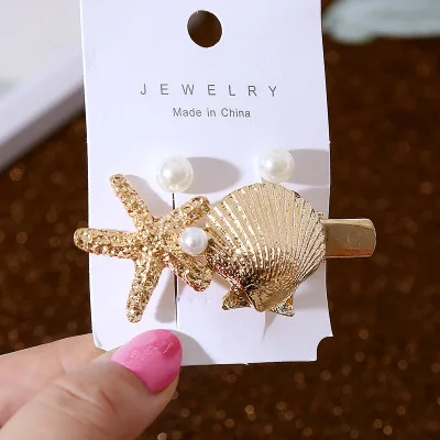 1 шт. новинка корейский модный женский головной убор с металлическими