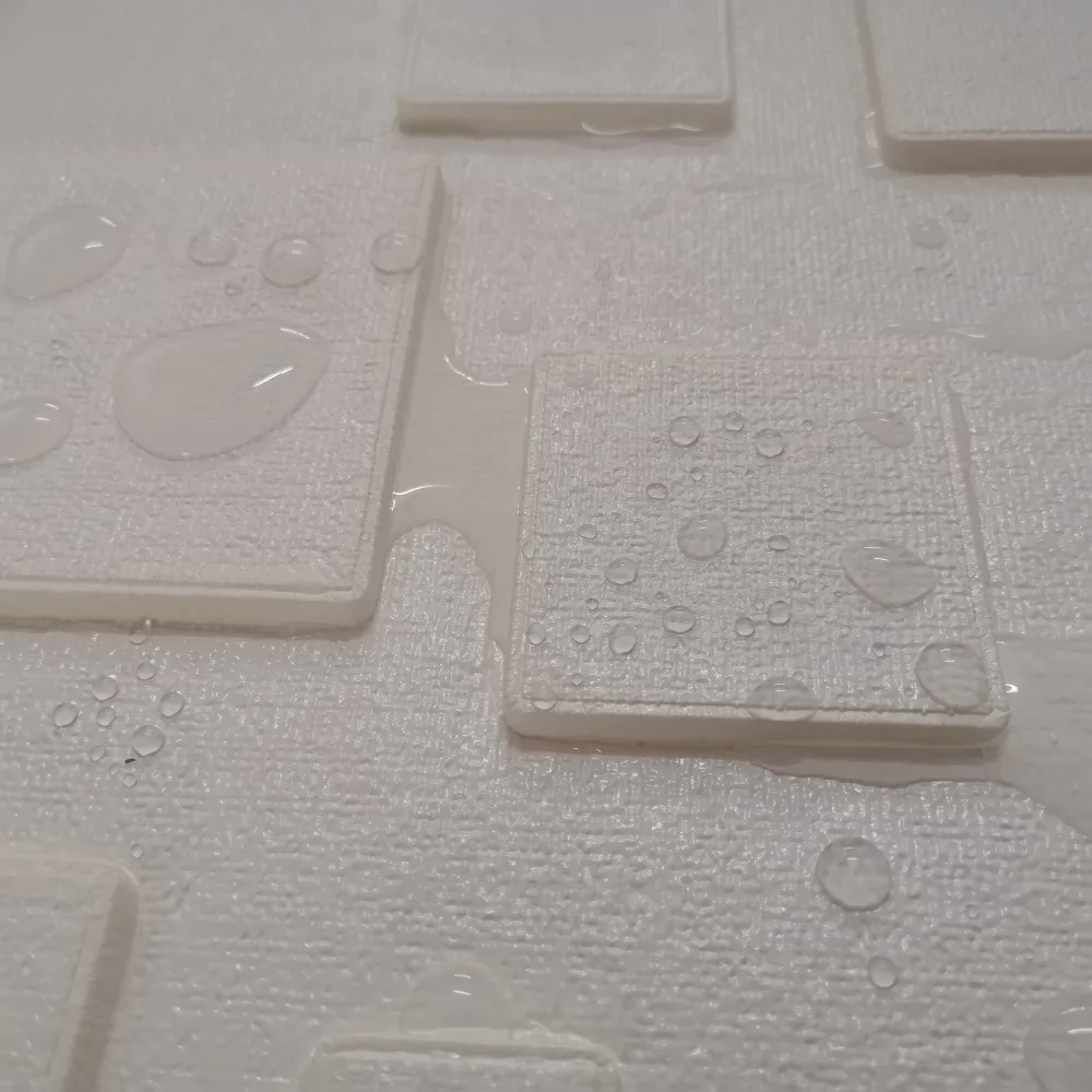 3D ПЭ пена эластичная трехмерная тарелка квадратная Наклейка на стену 30*30 см домашний декор ТВ диван Настенная роспись самоклеющиеся обои