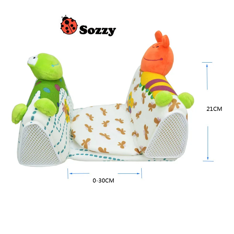 Подушка для сна Sozzy Baby Детская позиционер Анти ролл с регулируемым положением