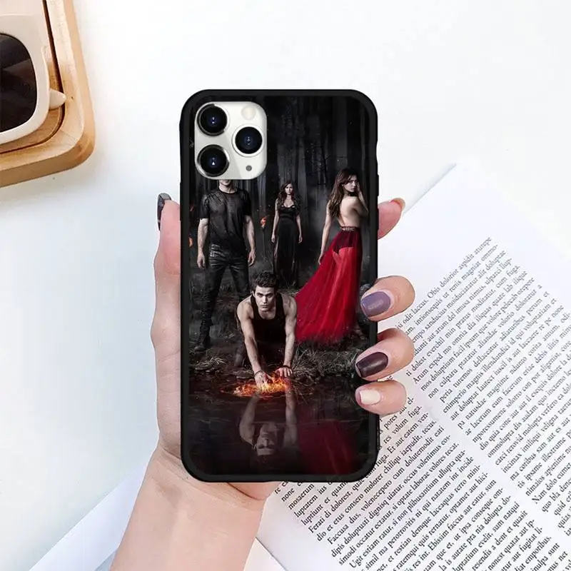 

The Vampire Diaries Phone Case for iPhone 11 12 pro XS MAX 8 7 6 6S Plus X 5S SE 2020 XR mini