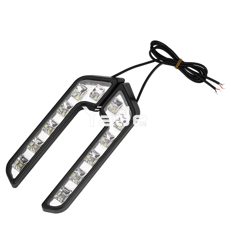 Автомобильные светодиодные яркие дневные огни 7 видов искусственных ламп