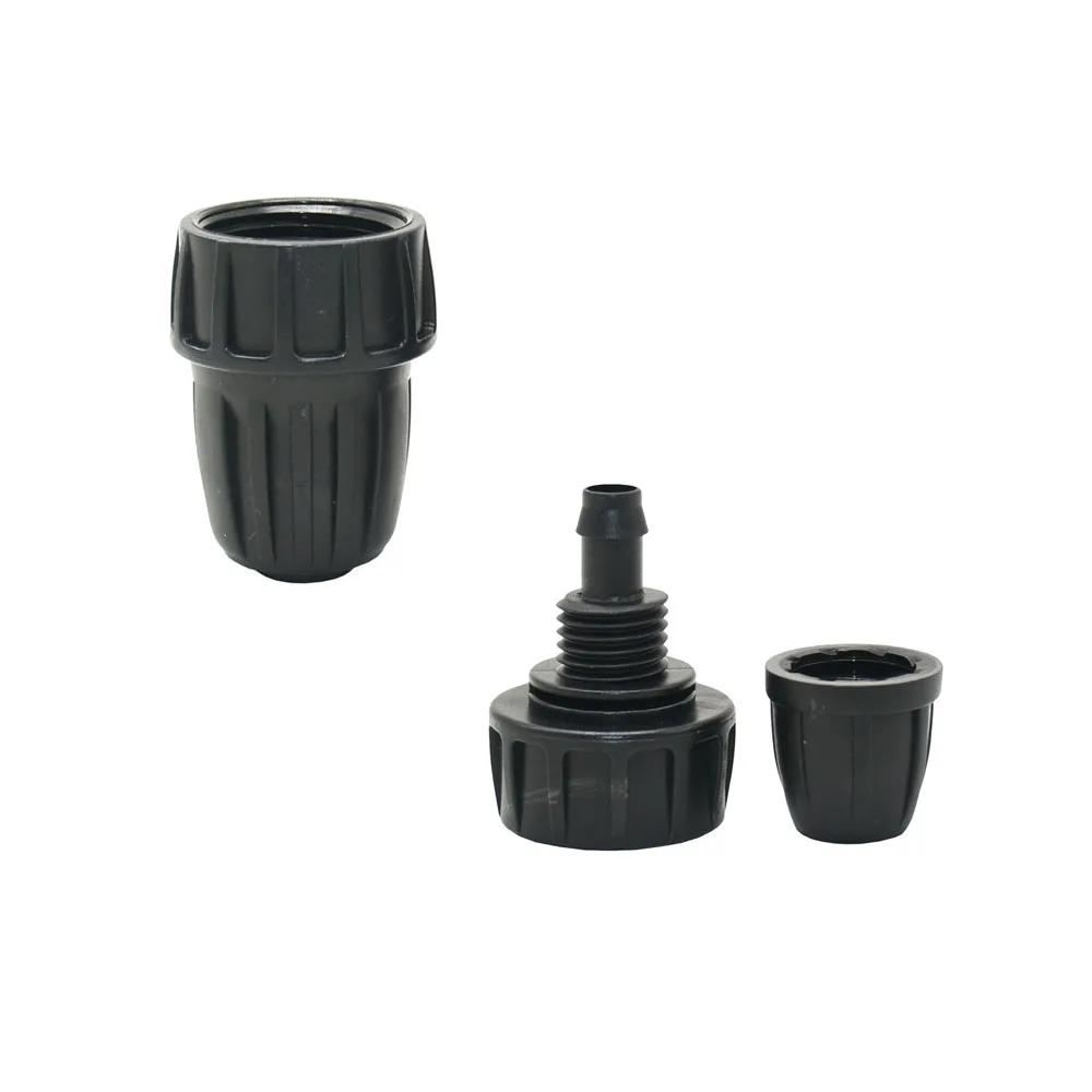 

3/4 "Женский до 3/8" 1/2 "Садовый шланговый соединитель комплект входит фиксирующая гайка для 16 мм шланг Парниковый Сад оросительный кран адапте...