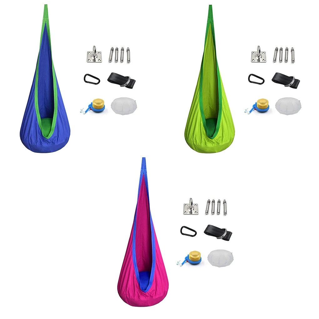 Детское подвесное кресло гамак хлопковое для взрослых дома и улицы новинка 2021 |