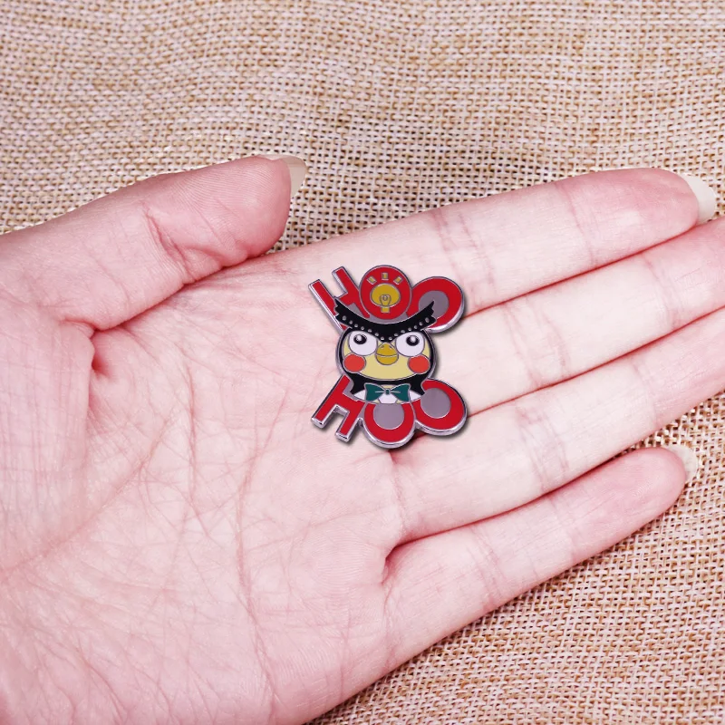 Брошь с эмалью в виде совы для видеоигр | Украшения и аксессуары