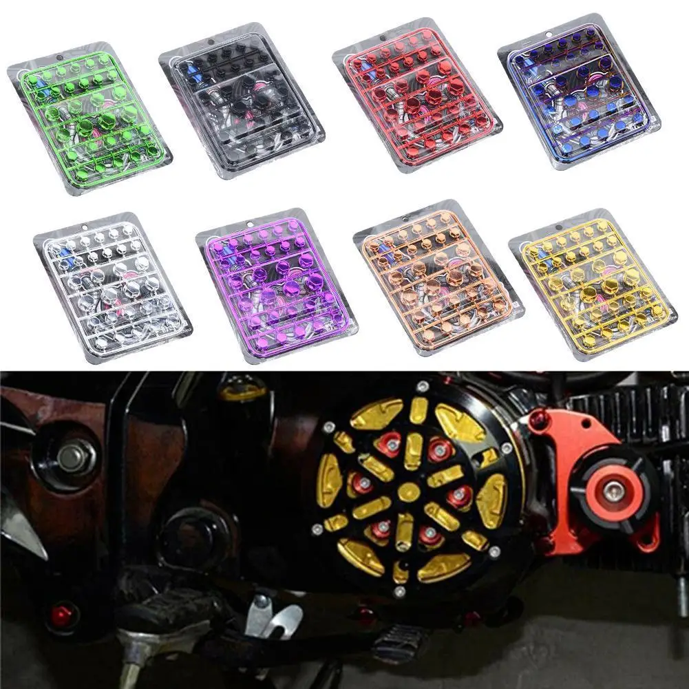 

Motorcycle Head Screw Nut Bolt Cover Decorative for YAMAHA Motorbike Ornamen