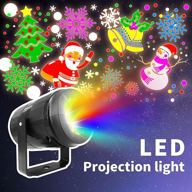 

LED Christmas Lights High Brightness Laser Projector Party New Year Decoration