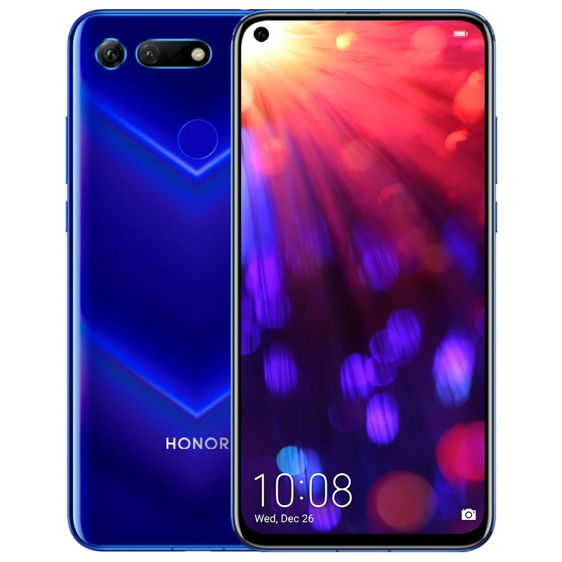 Honor View 20 смартфон V20 6," Fullview 4000 мАч SuperCharge Kirin 980 Восьмиядерный Android 9 45MP AI камера OTG NFC мобильный телефон