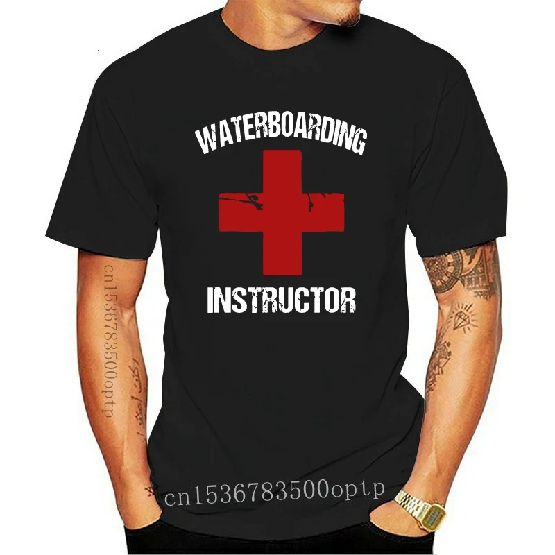 

Waterboarding Instructor Funny Black, Navy T-Shirt Sleeve Loose Size Tee Shirt