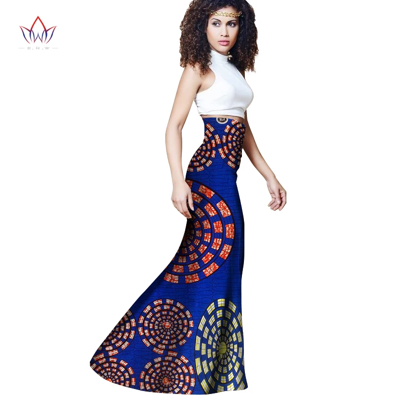 Осенняя женская обувь длиной макси юбка для Для женщин африканского Дашики Базен