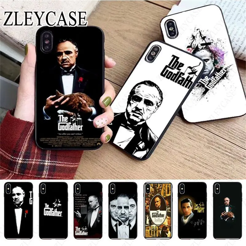 the godfather marlon brando soft phone case for iphone x xs 12 12pro max 5s 6splus 7 8plus 11pro se xr xs max case coque shell free global shipping