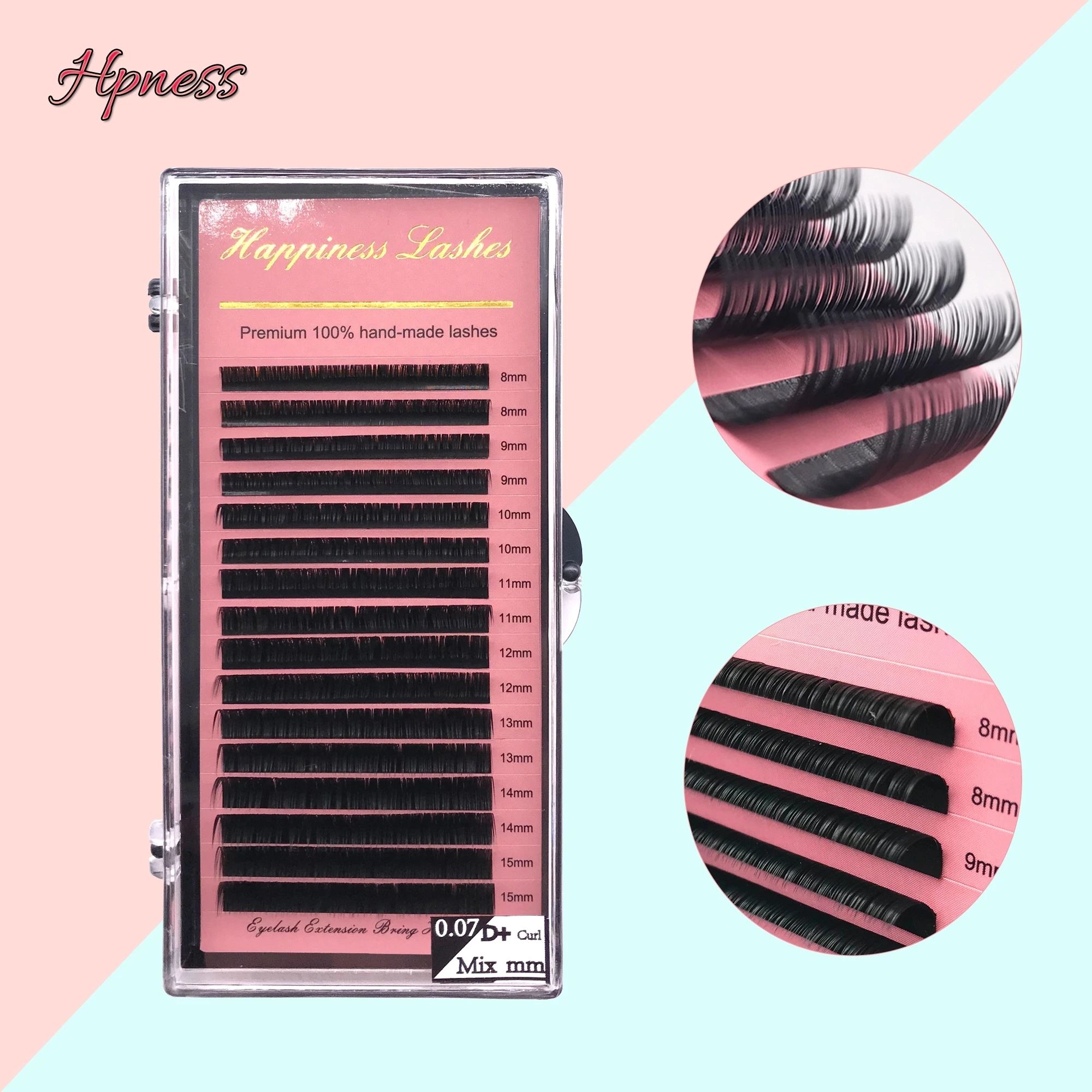 

16 Lines Eyelash Extension False Eyelashes Silk Handmade Natural Long Russia Volume Wholesale Lash Extension Individual Lashes