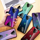 Жесткий чехол из закаленного стекла для Black Shark 3 Pro Чехол градиентной расцветки для Black Shark 3 Чехлы Slim Fundas