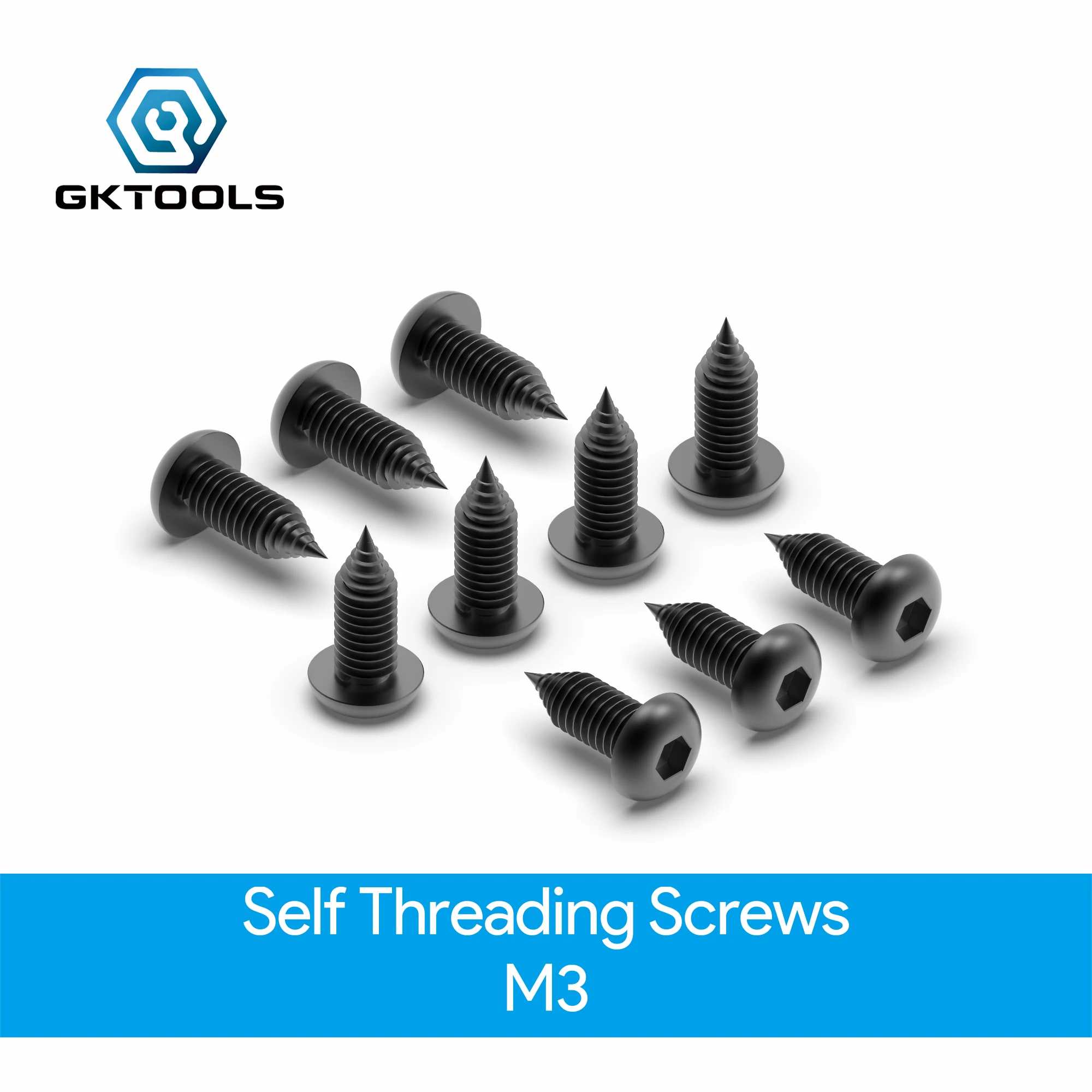 Саморезы OpenBuilds M3 (10 шт)|Запчасти для деревообрабатывающих станков| |