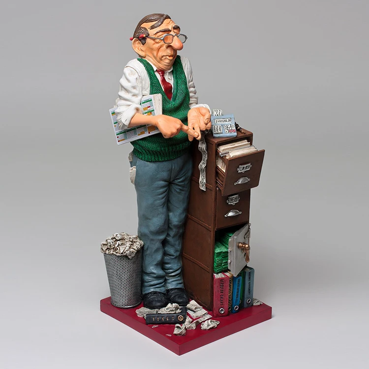 melhor Francês Mestre Humor Artista Contador Personagem Arranjos De Mesa Presente De Aniversário Decoração Da Estátua Privilégios Figura Esculpir