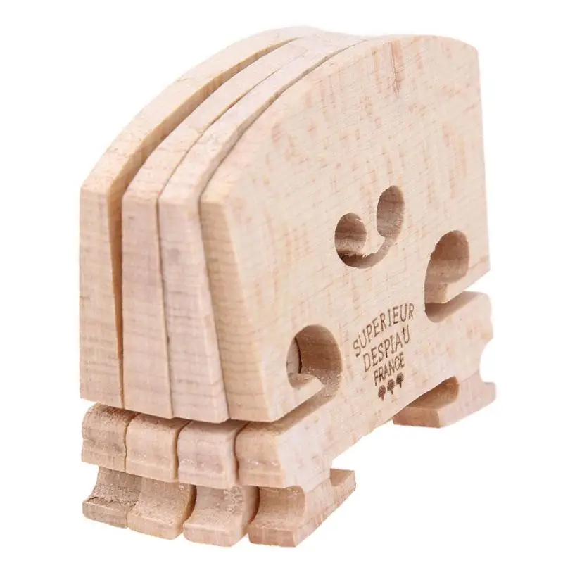 4 шт./компл. мостики для скрипки скрипка кленовое дерево 4/4 3/4 инструмент размера