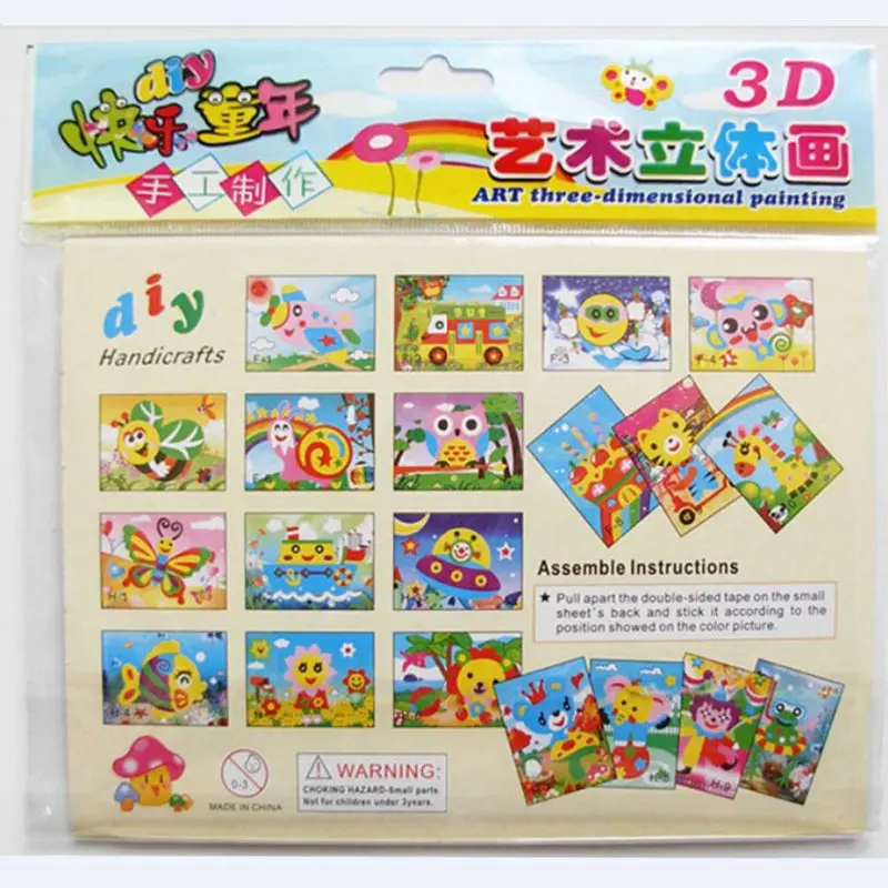 Популярные 3D игрушки-головоломки для детей искусственная вспененная детская