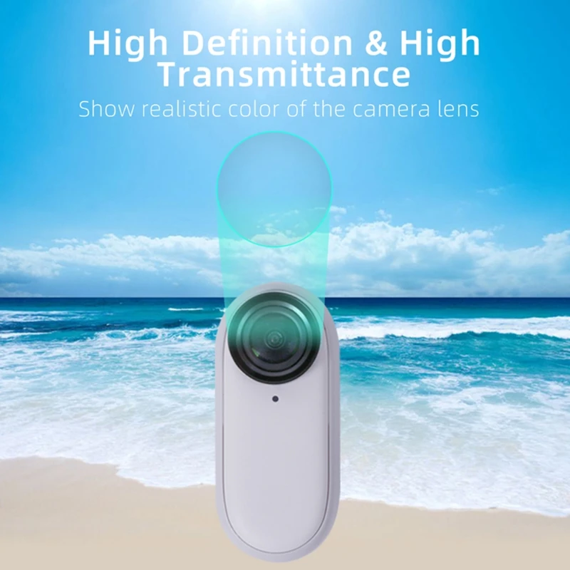 

Tempered Glass Film Anti-scratch Lens Screen Protector Protective Film for -Insta360 GO 2 Camera Accessories